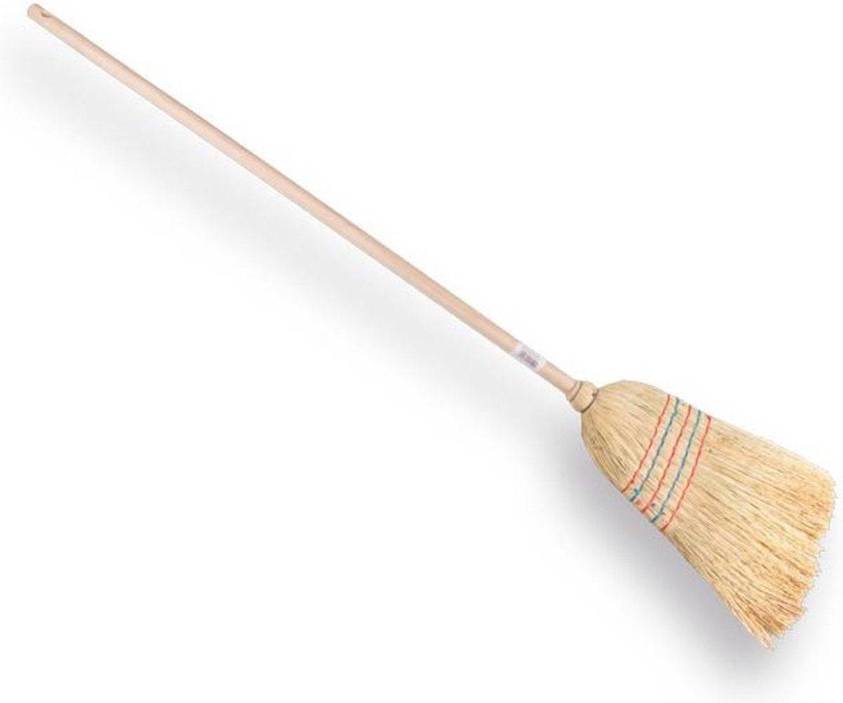 Synx Tools Mix straw broom Oldskool - Incl. Handle 134cm