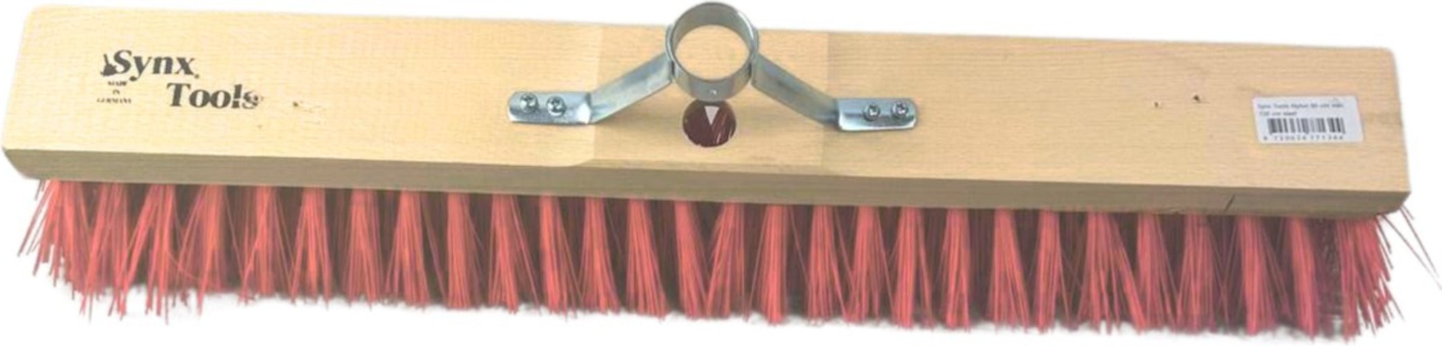 nylon buitenbezem 60 cm zonder steel met stalen houder