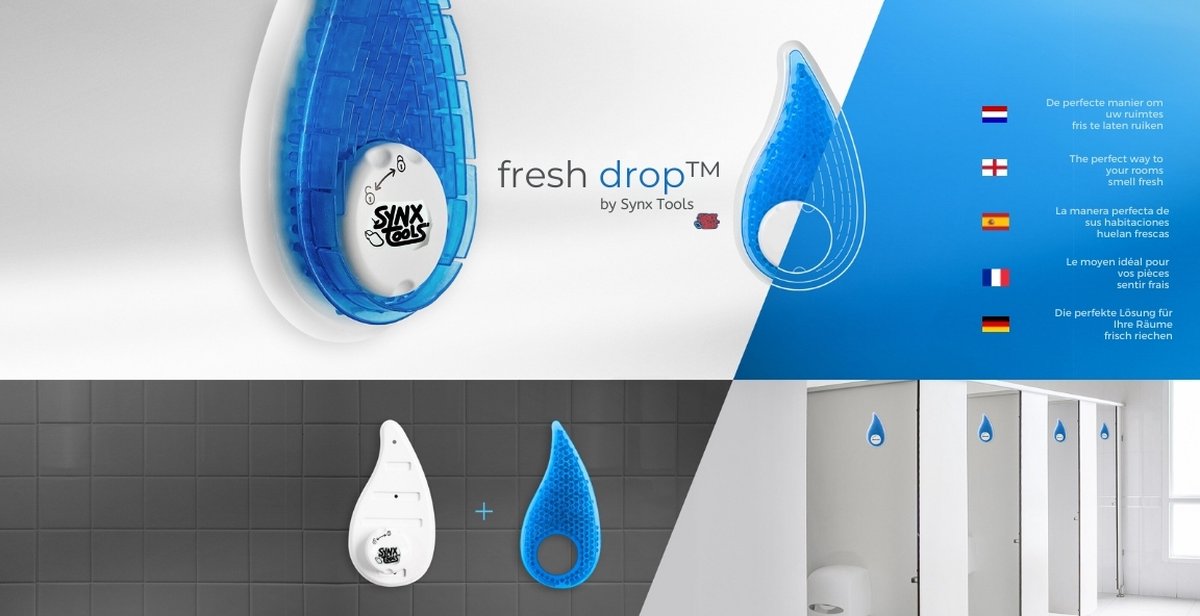 Fresh Drop luchtverfrisser blauw