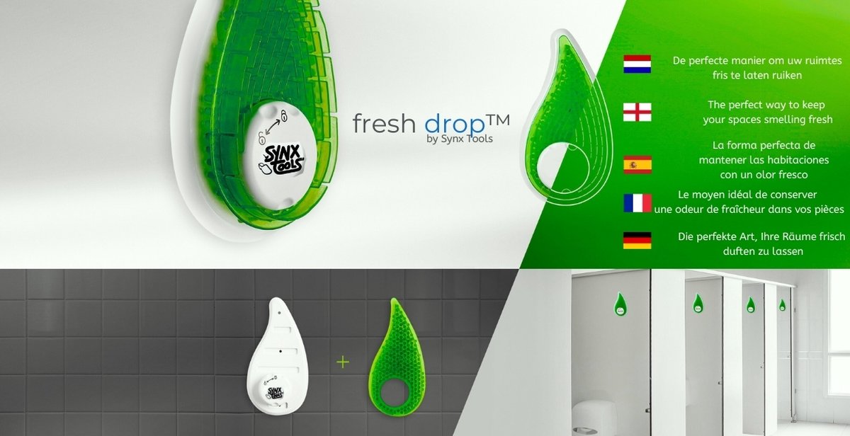 Fresh Drop luchtverfrisser groen