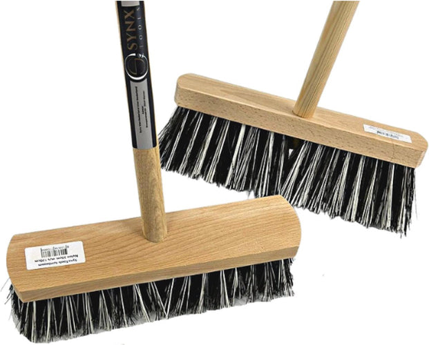 Synx Tools Harde Bezem Old Dutchie - Tuinbezem - Bezems met steel 120 cm