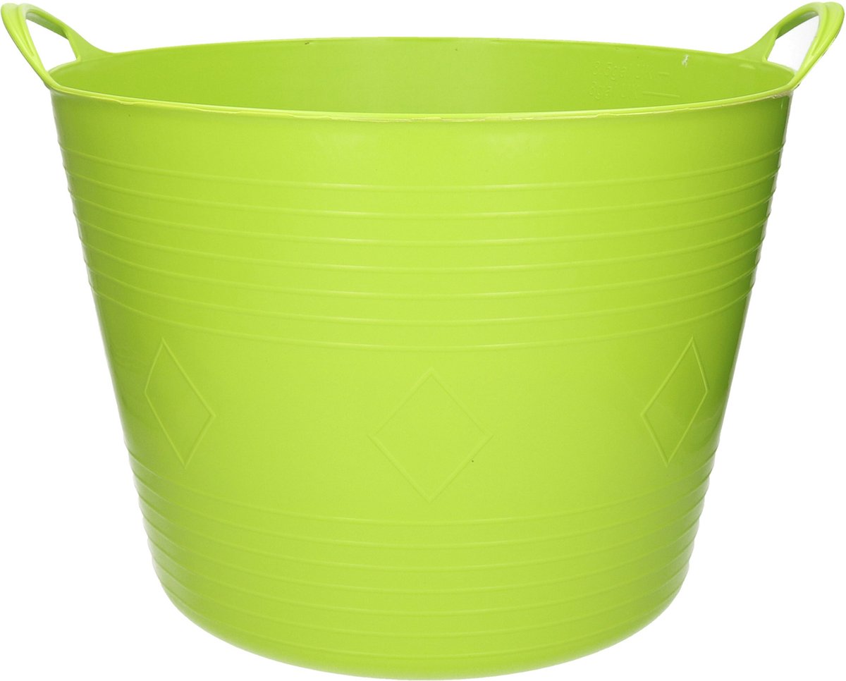Groene flexibele kuip emmer 40 liter