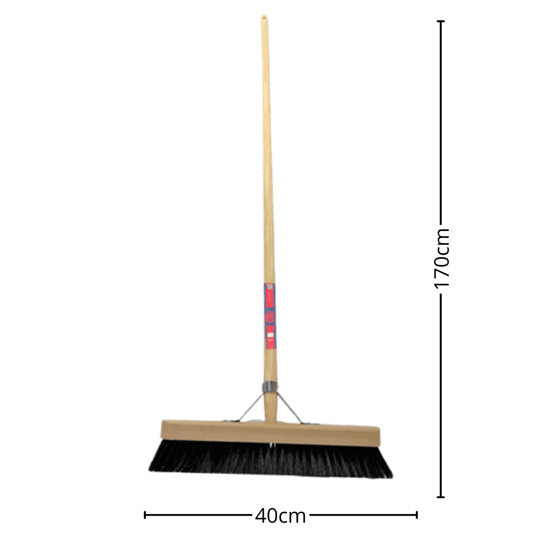Synx Tools Paardenhaar 40 Zaalveger - Zachte bezem