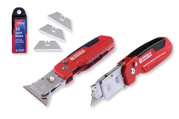 2-in-1 schraper en snijmes