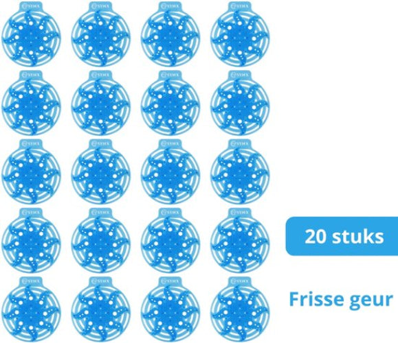 Synx Tools Urinoirmatjes Powerscreen - Mintgeur - 20 stuks
