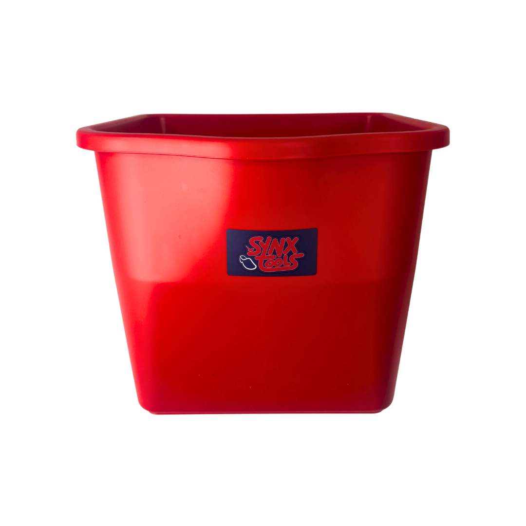 Synx Tools Emmer Rood voor mopwagen en werkwagen - 15 liter