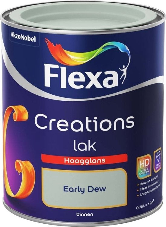 Flexa Creations Lak 0.75 Liter - Hoogglans