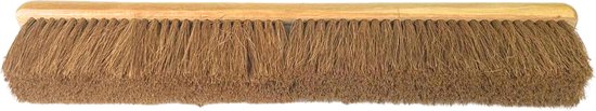 Synx Tools Zaalveger 60 cm Zonder Steel Cocosharen Zachte haren