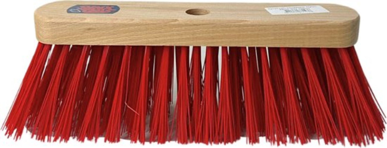 Nylon Straatbezem 30cm - Bezems|Zonder steel|Straatbezem Kunststof haren