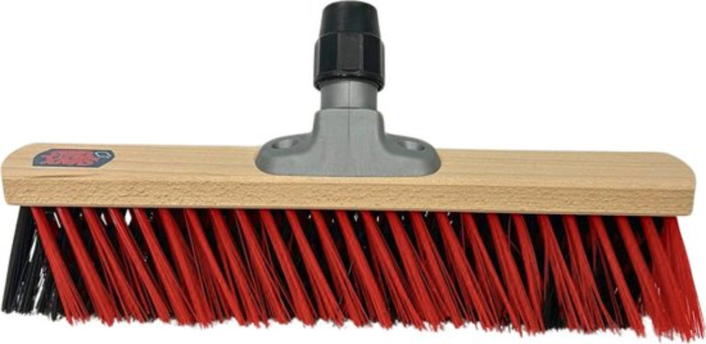 Synx Tools X Bezem 40 cm met gekruiste haren voor buitengebruik