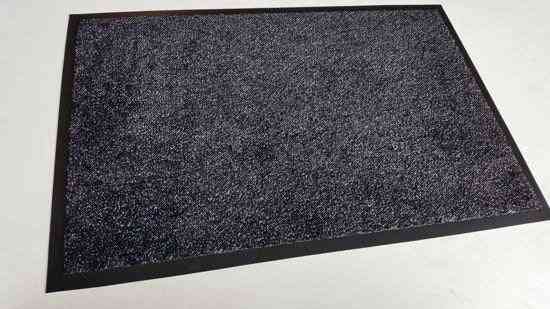 Droogloopmat - Luxe Deurmat Binnen – Antraciet Vinyl 40x60cm