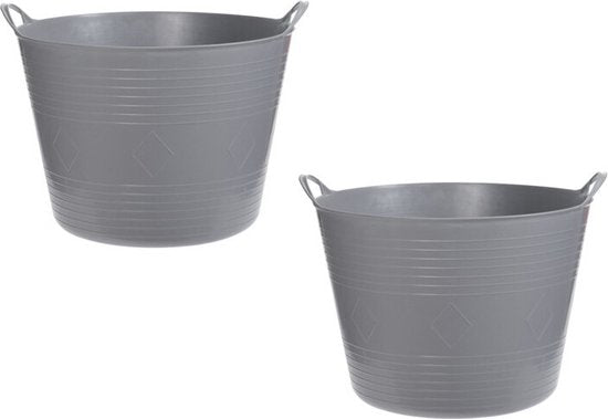 Flexibele wasmand 40 liter in kunststof voor opbergen – Synx Store