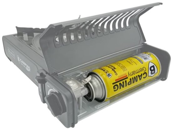 Camping kooktoestel draagbare koffer - incl 4 gasflessen - Outdoor camping