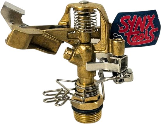 Synx Tools zwenksproeier met logo en 3/4 aansluiting