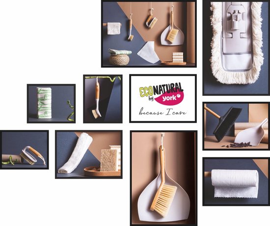 bamboe bezem Binnenbezem ECO met bamboe steel 120 cm