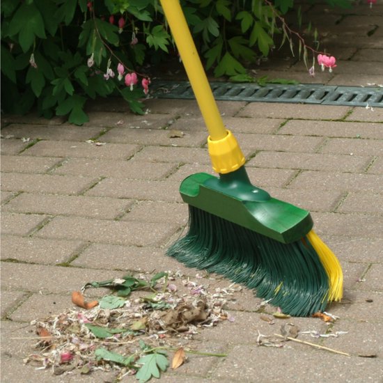 Klauwbezem 2 stuks - 28cm of 35cm - Straatbezem - Bezems - Telescopische steel 70 - 140cm