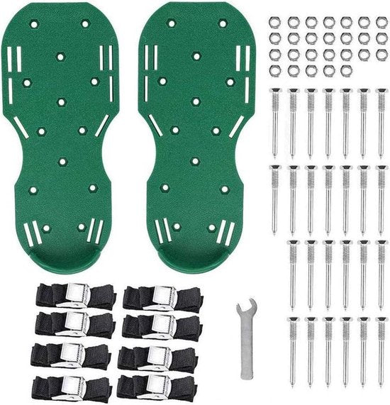 Gazonbeluchter schoenen met metalen spikes voor gazon beluchten – Synx Store