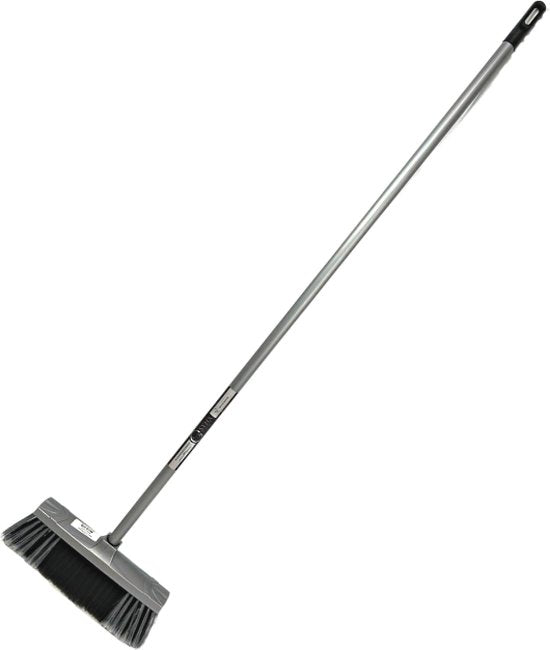 Synx Tools Binnenbezem - Zachte Bezems - Kamerveger - Veger / Zachte Bezem - Incl. Steel 130cm - Binnen Bezem