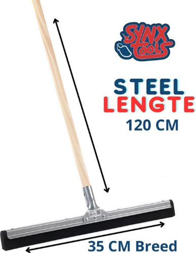 Vloertrekker 35cm met Steel 120cm
