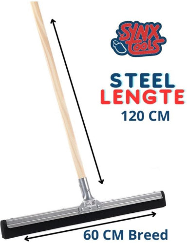 45 cm Vloertrekker met steel 120 cm