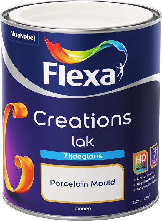 Flexa Creations Verf voor hout - Lak voor binnen - Zijdeglans 750 ml