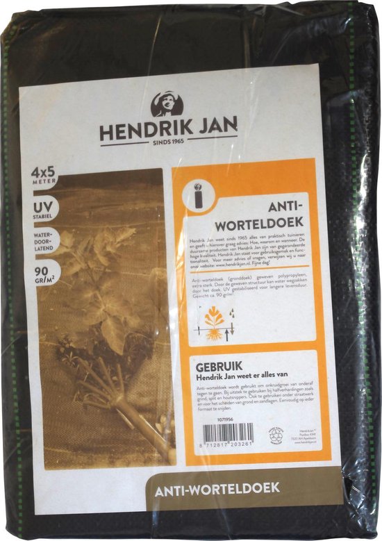 Hendrik Jan anti-worteldoek verpakking 4x5 meter