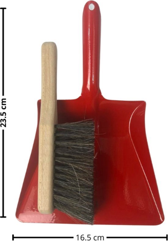 Synx Tools Kinderbezem Geel/blauw set 3 delig- Bezems - Buitenspeelgoed / Speelgoed - tuinierspeelgoed - Schepjes - Kinderen - Totale lengte 76cm