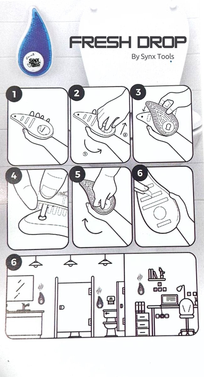 Installatie-instructies Fresh Drop