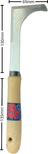 Afmetingen van Synx Tools handvoegenmes