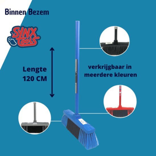 Binnenbezem Blauw
