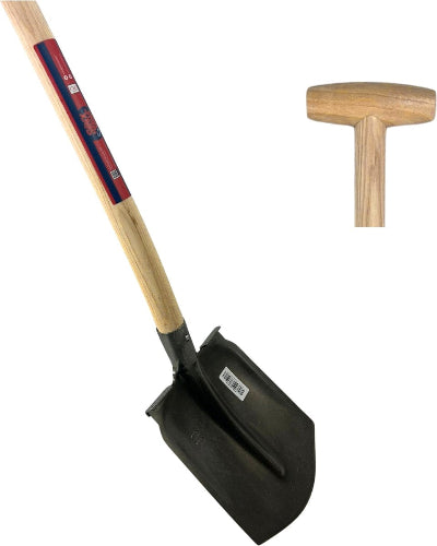 Bats OO Drents model met houten steel, T-greep en een gehard staalblad