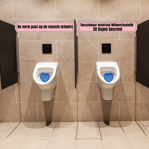 Urinoir matjes met langdurige geurafgifte als luchtverfrisser van Synx Tools