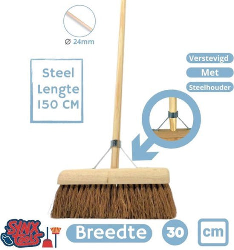 Coco binnenbezem 30cm
