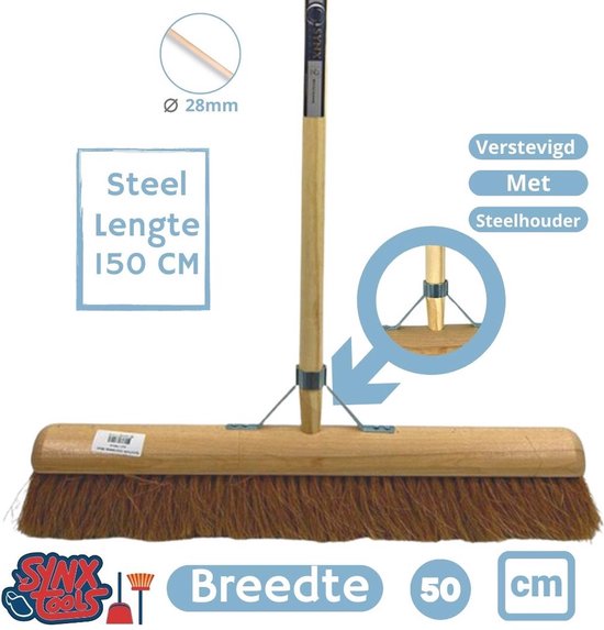 Synx Tools Coco Binnenbezem 50cm