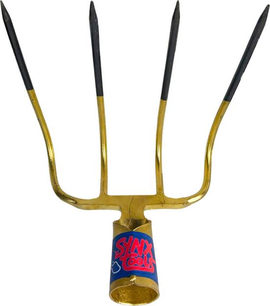 Synx Tools Mesthaak 4 Tanden - mestvork - tuingereedschap -zonder steel