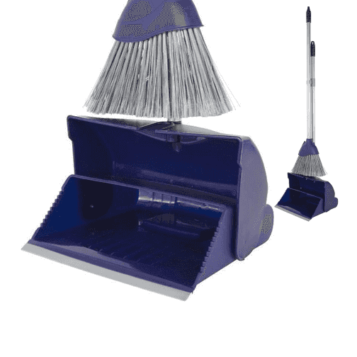 Synx Tools Stoffer en blik - stoffer en blik lange steel - veger en blik - Steel 95cm