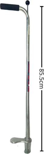 Metalen onkruidsteker 85,5 cm met handvat