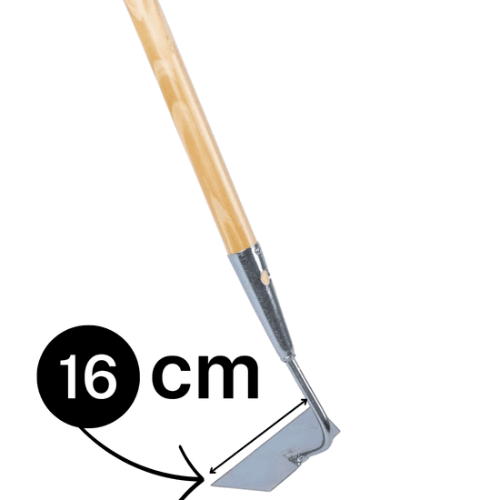 Synx Tools Onkruidhak 16 cm - Verzinkt – Inclusief steel 160 cm