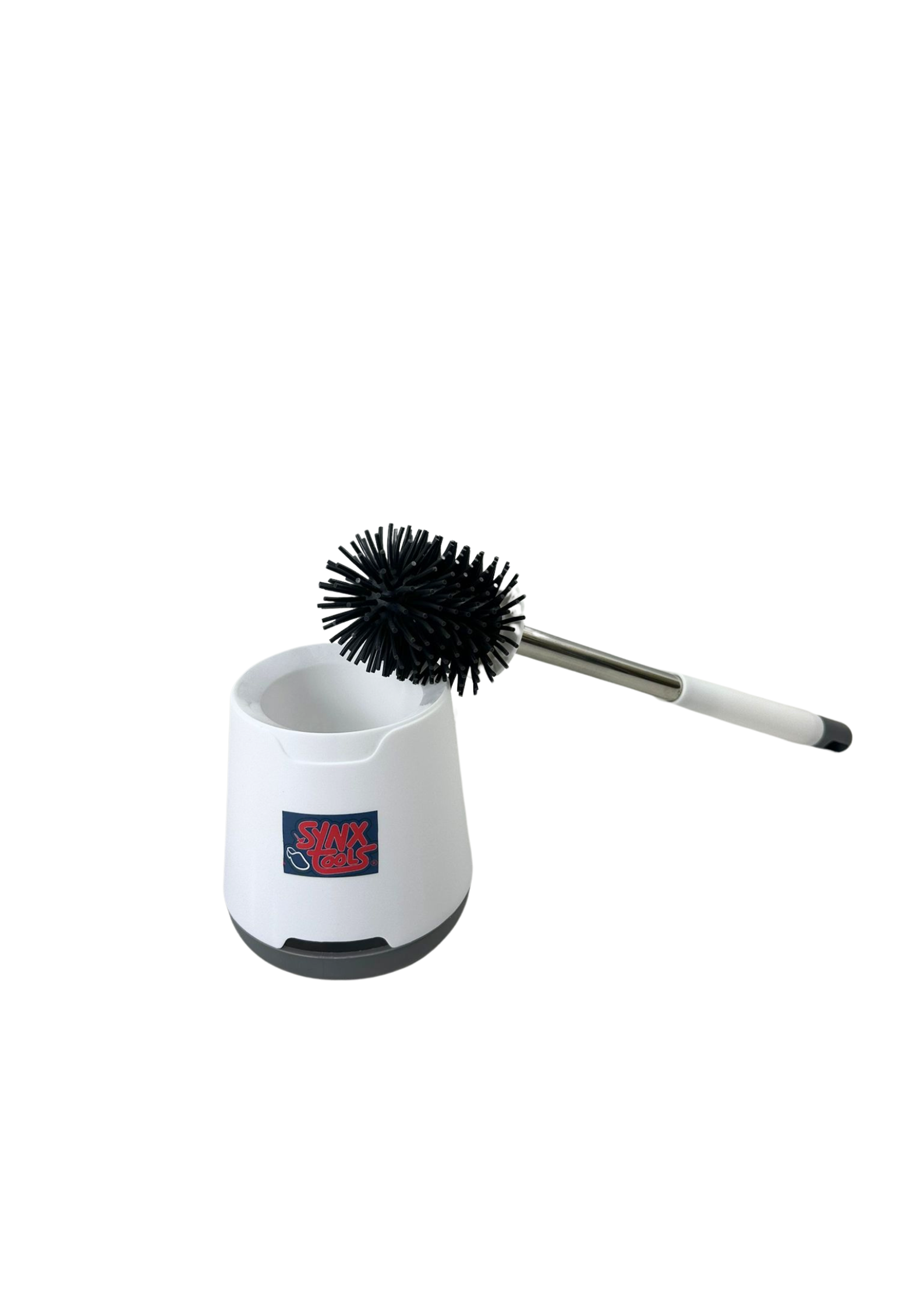 Synx Tools toiletborstel wit met houder