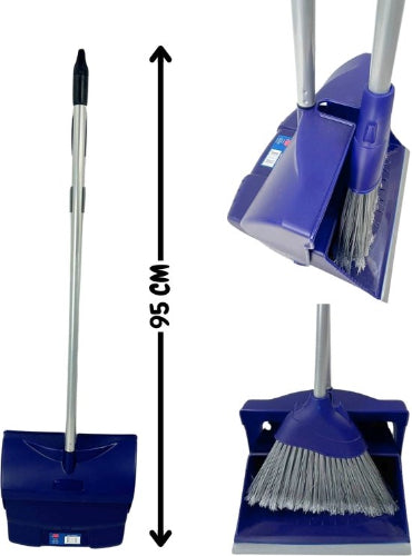 Stoffer en Blik met Steel 95 cm