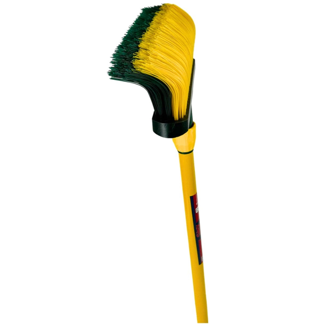 Synx Tools Rechte schoffel 16cm + Klauwbezem 35cm - Telescopisch Staal 70 - 140cm - Schoffel - 170cm Staal Met Hilt