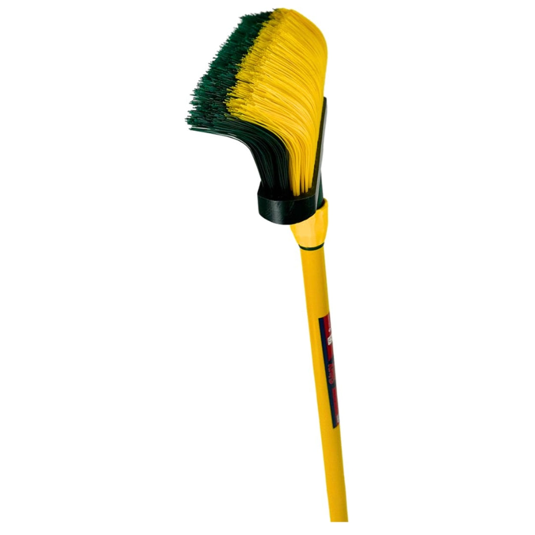 Synx Tools Rechte Schoffel Met Staal 160cm + Klauwbezem 28cm - Schoffel - Telescopisch staal 70-140cm