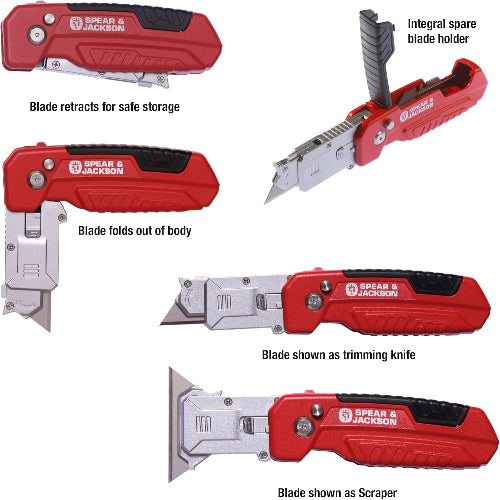 2-in-1 schraper en snijmes