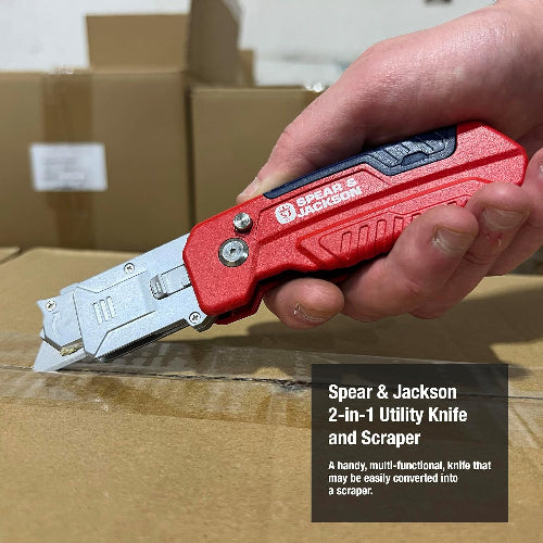 2-in-1 schraper en snijmes