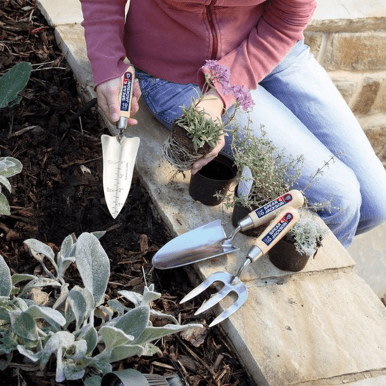 Plantset RVS gepolijst - Spear&Jackson - 3-delig - Tuingereedschap