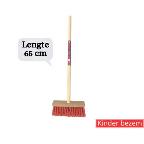 Synx Tools Kinderbezem Nylon Junior - Incl. Steel 57cm