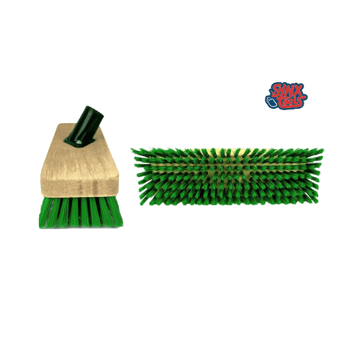 Mosbezem 28 cm zonder steel voor tegels en terras