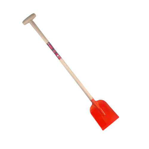 Synx Tools betonschop rood met houten steel