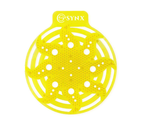 Urinoirmatje met citrusgeur en anti-spat borstelharen