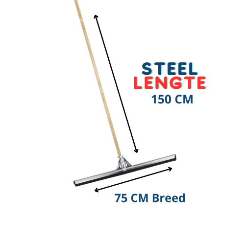 Badkamer vloertrekker met steel voor snel drogen – Synx Store